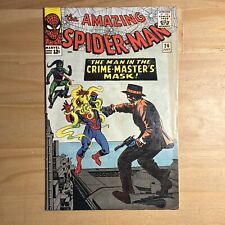 Marvel Amazing Spider-Man #26 1965 1st Appearance Crime Master Ditko picture