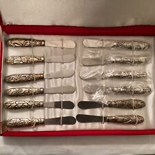 NEIMAN MARCUS 12 DAYS OF CHRISTMAS CHEESE/BUTTER SPREADERS (82.6.16) picture