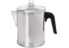 Heavy Duty Primula Today Aluminum Stove Top Percolator Coffee Pot Maker  9-Cup picture