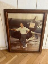Signed Pappy Boyington Framed Picture picture