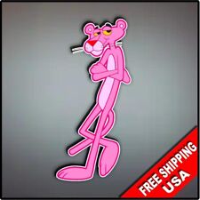 Pink Panther Cartoon Vinyl Decal 80's Nostalgic 8