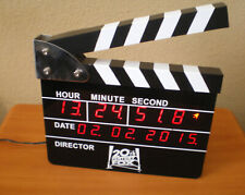 20th CENTURY FOX Digital Directors Flap Clapper CLAPPERBOARD Table Wall Clock picture