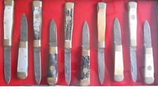 WEIDMANNSHEIL COLLECTOR KNIVES MATCHING PAIRS - 2 KNIVES PER BID picture