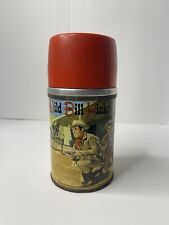 1955 Wild Bill Hickok And Jingles Metal Thermos Aladdin Industries picture