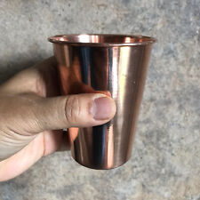 2 Quantity Cup Genuine Copper Water Drink Mug Pure Solid ship from USA to USA picture