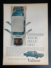 Vintage 1959 Chrysler Valiant Print Ad picture
