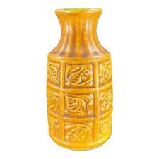 1970s Retro Bay Keramik Germany Brown Glazed Vase Vessel Vintage Pottery 74 14 picture