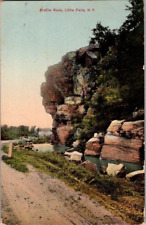 1912. LITTLE FALLS, NY. PROFILE ROCK. POSTCARD CK26 picture