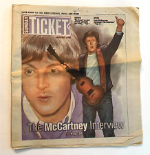 The Sacramento Bee Newspaper Paul McCartney Beatles Interview November 13, 2005 picture