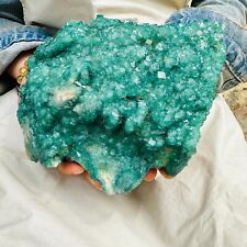 6.82LB Natural Green Fluorite Sheet Crystal Mineral Specimen Repair 3100g picture
