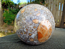 7.2 LB Stunning Natural Ocean Jasper Sphere Crystal Ball - 137 mm picture