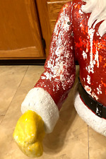 REPLACEMENT RIGHT ARM TO A 5' POLORON MOTORIZED SANTA CLAUS CHRISTMAS BLOW MOLD picture