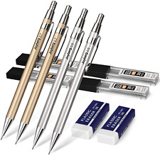 Art Mechanical Pencils Set Metal Drafting Sketching Drawing Pencil Artist Tools picture
