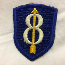 Army Military Badge 8th Infantry Division 2 5/8