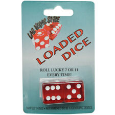 Novelty Cheating Winner Dice - Roll 7 or 11 Win Every Time Magic * picture