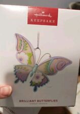 2022 Hallmark Ornament Brilliant Butterflies Butterfly 6th in Series NIB NEW IN  picture