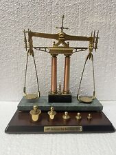 Franklin Mint 150th Anniversary Gold Rush Balance Scale picture