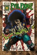 Evil Ernie #0 1993 NM Chaos Signed By Brian Pulido picture