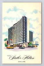 Dallas TX-Texas, The Statler Hilton, Advertisement, Antique, Vintage Postcard picture