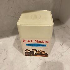 Vintage Dutch Masters President Square Plastic Empty Cigars Box Collectible Rare picture