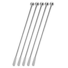 Jsdoin Stainless Steel Coffee Beverage Stirrers Stir Cocktail Drink Swizzle S... picture