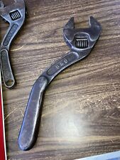 Vintage B & C Adjustable Cast Wrench Curved Handle Bemis & Call 12” Works Great picture