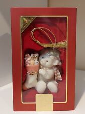 LENOX TEDDY'S SPECIAL STOCKING 2008 ANNUAL HOLIDAY CHRISTMAS ORNAMENT NIB picture