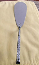 Irvin Ware Chrome Brownie Spatula Cake Server USA Curved Handle Flatware Serving picture