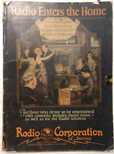 Original 1922 RCA Radio Enters the Home Booklet early radio documentation picture