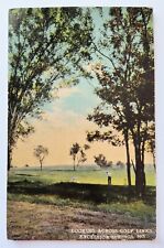 Excelsior Springs MO Missouri Looking Across Golf Links Golfing 1916 Postcard D1 picture