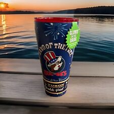 Buc-ee's 4th of July Glow in the Dark Yukon Double Pint Tumbler 32Oz Cup  2024 picture