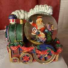 Vintage House of Lloyd Ho Ho Ho TRAIN TESTED & WORKS Lighted & Musical picture