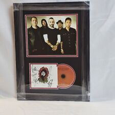 Blue October band  Signed Autographed Spinning the Truth CD JSA Framed picture