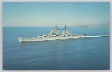 USS Toledo Postcard US Navy Heavy Cruiser Baltimore Class Military Warship picture