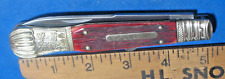 Schrade Classic Red Bone Dirk Folding Bowie Knife New no Box picture