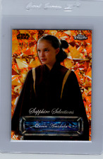 2024 Topps Sapphire Queen Amidala Sapphire Selections Gold Sapphire (#/50) SSP picture