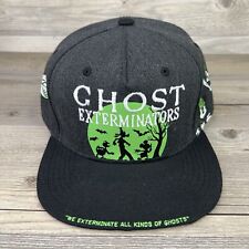 Disney 100 Hat Ghost Exterminator Adult Snapback Micky Halloween Haunted Mansion picture