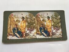 Mazaicasuanin and His Wife An Paohdinajin Color Stereoview Card: Ingersoll # 409 picture
