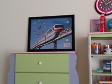 Professionally Framed Disney Monorail Pin Set - one of a kind with LE pins picture