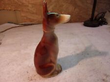 German made ceramic Doberman Pincer container picture
