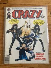 Crazy (Magazine) #41 FN; Marvel | KISS Gene Simmons cover High grade picture