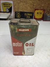 Vintage Allstate Motor Oil 2.5 Gallon Can picture