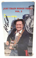 Vintage Boxcar Willie The World’s Famous Hobo Autographed Signed Train Songs VHS picture
