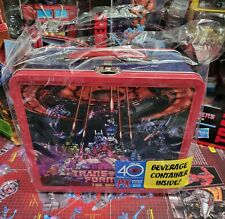Surreal Entertainment Transformers The Movie 1986 Lunch Box W/ Thermos picture