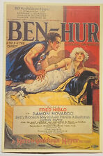 Vintage Ben Hur: A Tale Of Christ Movie Postcard General Lew Wallace p2 picture
