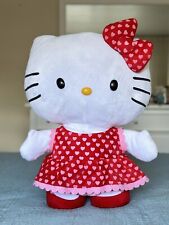 Hello Kitty Standing Plush Greeter Gemmy Sanrio Heart Dress 20