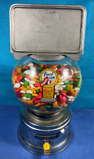 Vintage Ford Gum One Cent Penny Gumball Machine Glass Globe W/ Marquee Topper picture