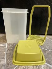 3 pc Tupperware PICK-A-DELI Pickle Olive Keeper 1560 1562 Green Sheer LARGE picture