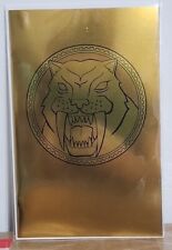 Mighty Morphin Power Rangers Darkest Hour #118 Yellow Ranger Power Coin Foil picture