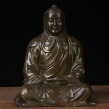 12'' China Great Monk hsuan tsang Buddha Bronze Statue picture